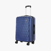 Safari Twister Midnight Blue Trolley Bag with Dual Wheels & TSA Lock