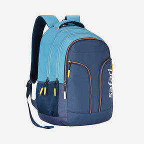 Safari Vogue 3 37L Blue Laptop Backpack With Raincover