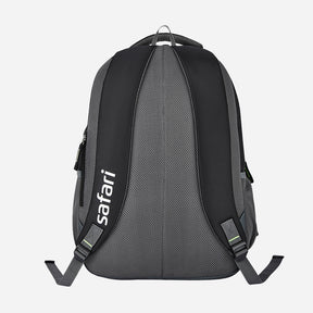 Safari Wing 13 37L Black School Backpack with Pencil Pouch
