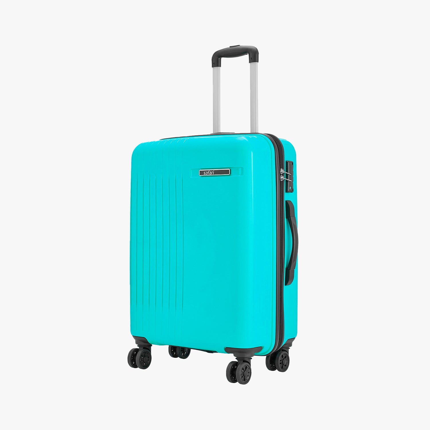Buy Safari Xylo 69 cm Cyan Trolley Bag with Dual Wheels
