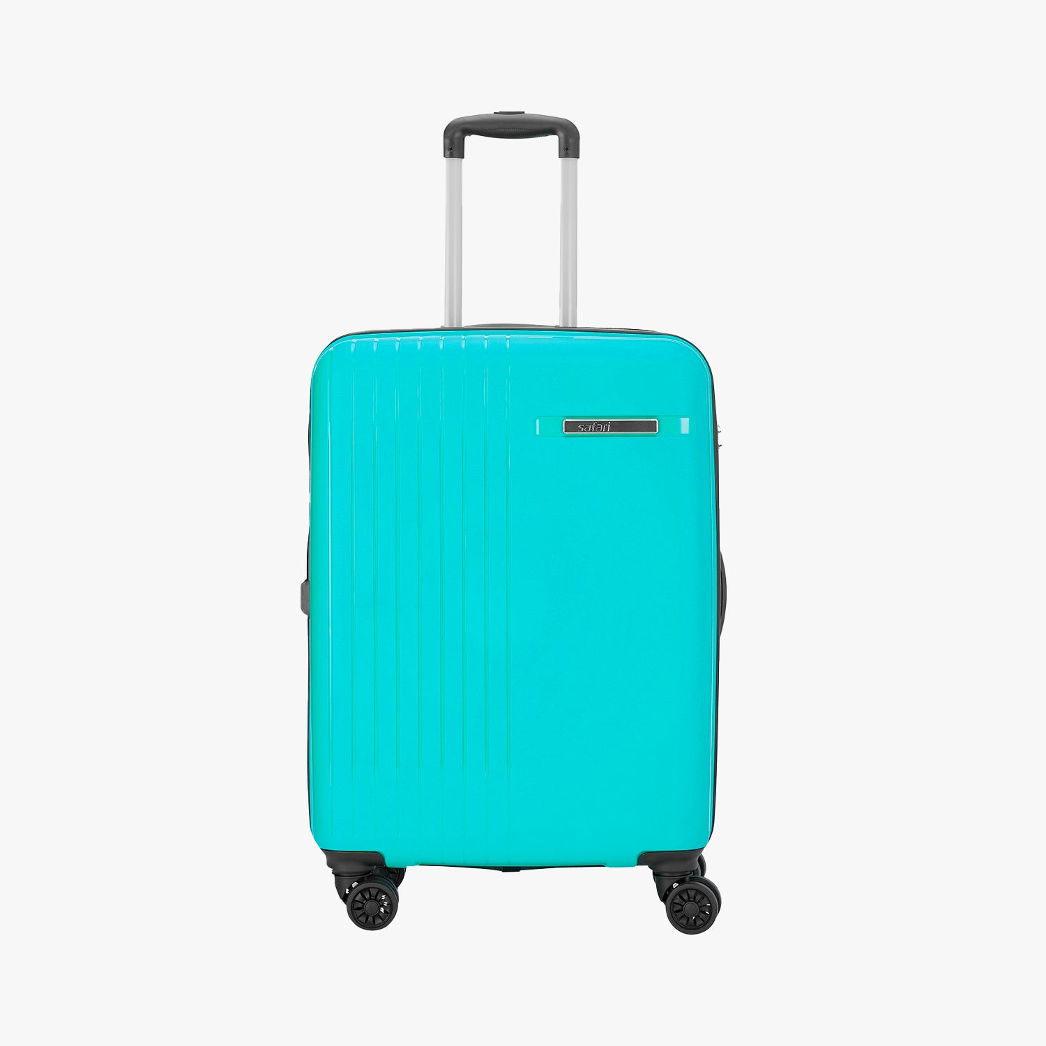 Safari Xylo Cyan Trolley Bag with Dual Wheels