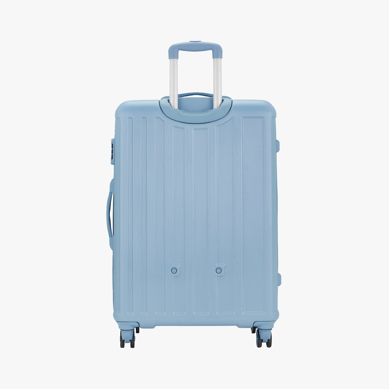 Safari Linea Pearl Blue Trolley Bag with Dual Wheels