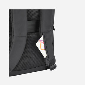Safari Ritz 16L Black Formal Backpack with USB Port, Hidden Pockets, and Trolley Sleeve