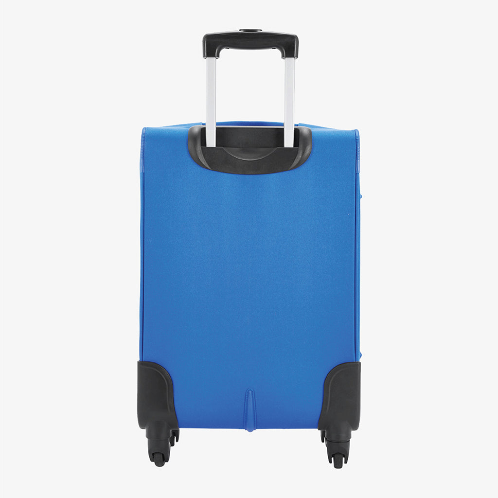 Safari Avenue Blue Trolley Bag with Expander & 360° Wheels