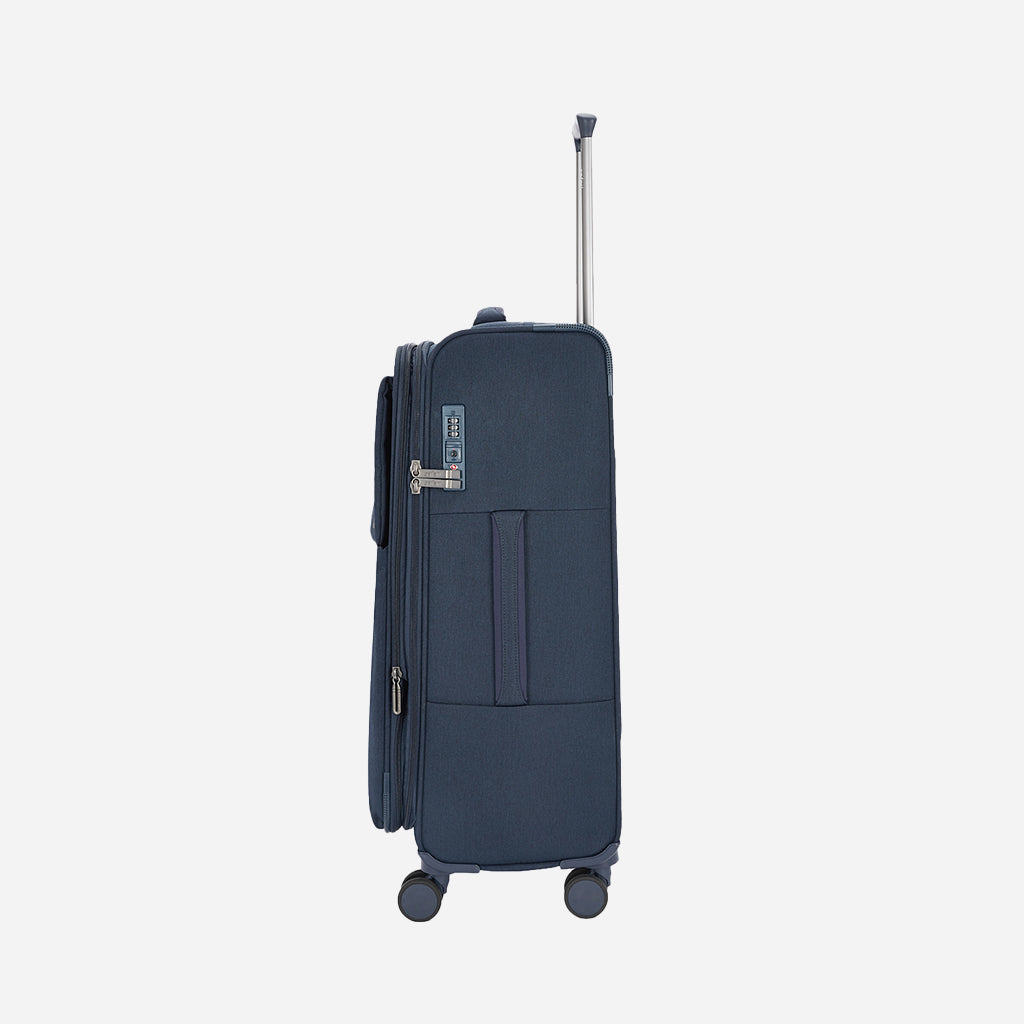 Safari Bristol Blue Trolley Bag with TSA Lock & USB Charging Port