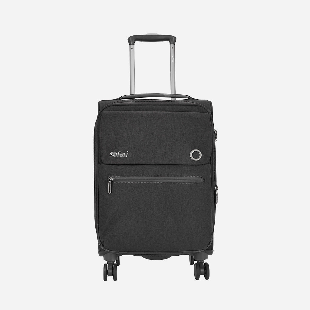 Safari Bristol Grey Trolley Bag with TSA Lock & USB Charging Port