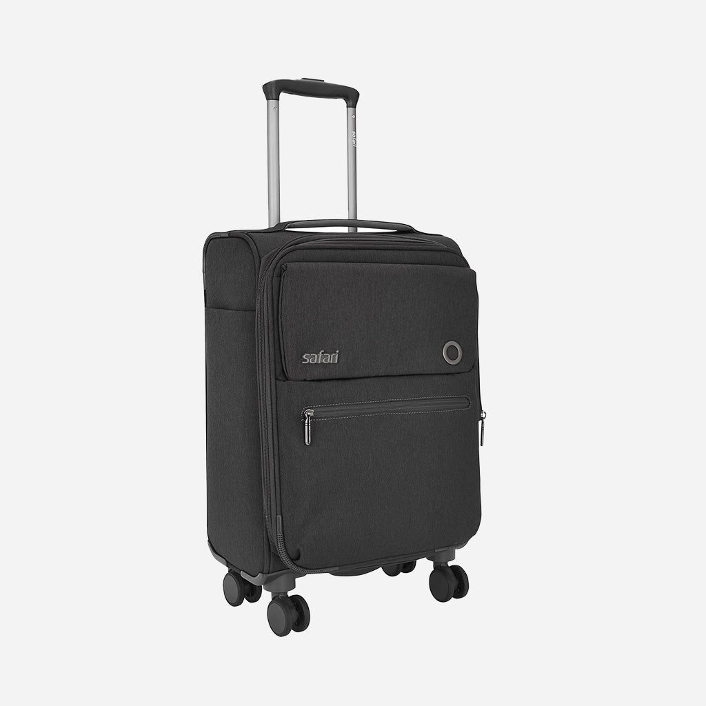 Safari Bristol Grey Trolley Bag with TSA Lock & USB Charging Port