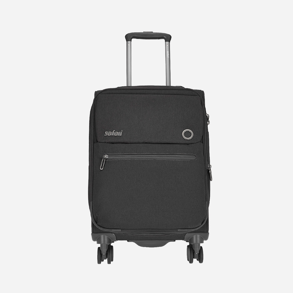 Safari Bristol Grey Trolley Bag with TSA Lock & USB Charging Port