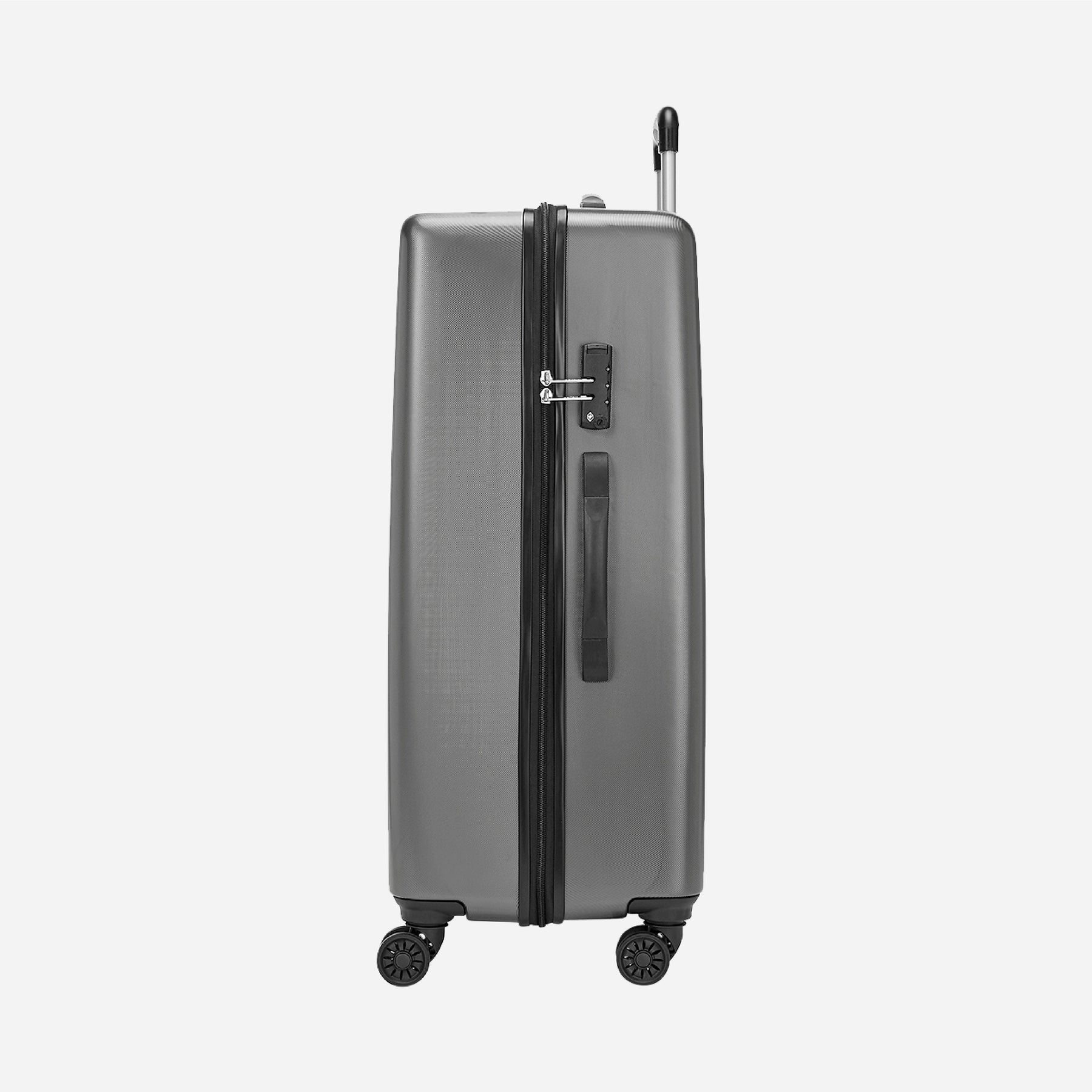 Safari Cargo Neo Gun Metal Trolley Bag with TSA Lock