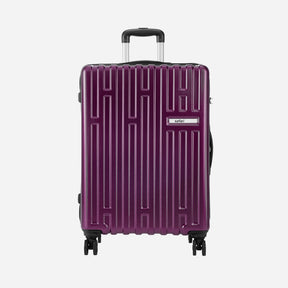 Safari Cargo Neo Magenta Purple Trolley Bag with TSA lock and Dual Wheels