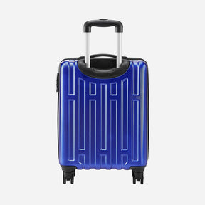 Safari Cargo Neo Metallic Blue Trolley Bag with TSA lock and Dual Wheels