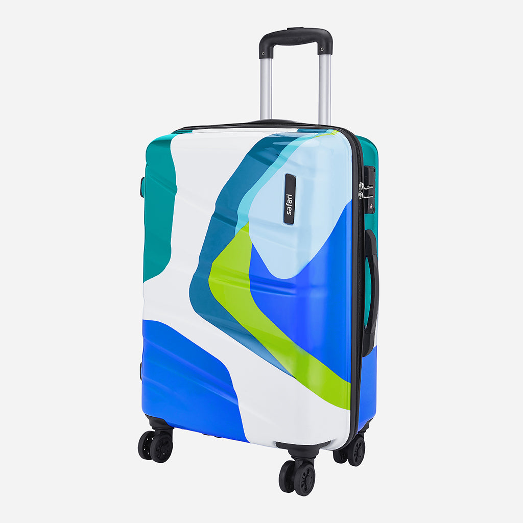 Safari Chroma Plus Printed Trolley Bag with TSA Lock