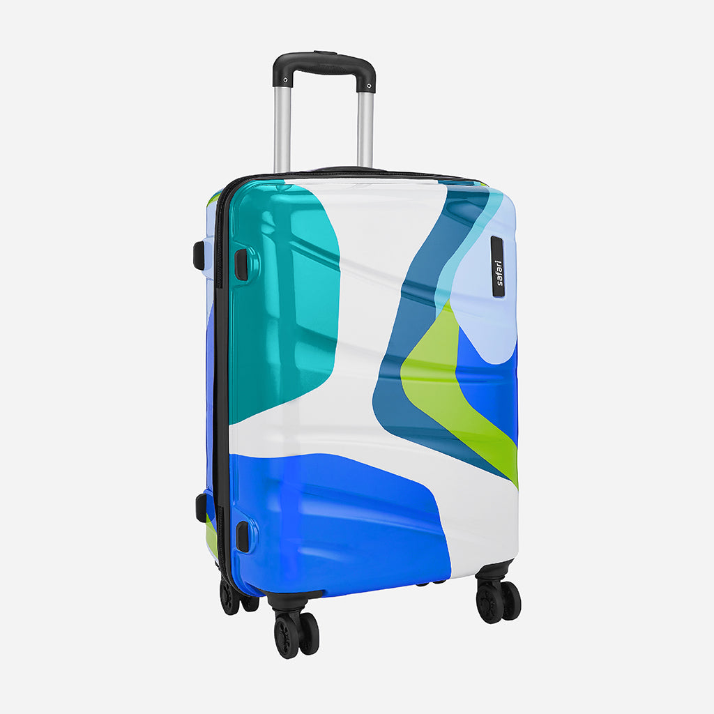 Safari Chroma Plus Printed Trolley Bag with TSA Lock