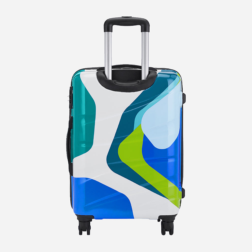 Safari Chroma Plus Printed Trolley Bag with TSA Lock