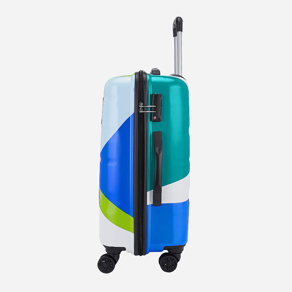 Safari Chroma Plus Printed Trolley Bag with TSA Lock