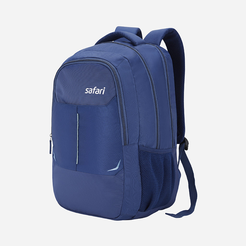 Safari Delta Plus 3 36L Blue Laptop Backpack with Raincover
