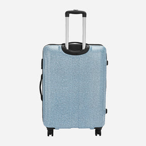 Safari Denim Pro Blue Trolley Bag with Dual Wheels