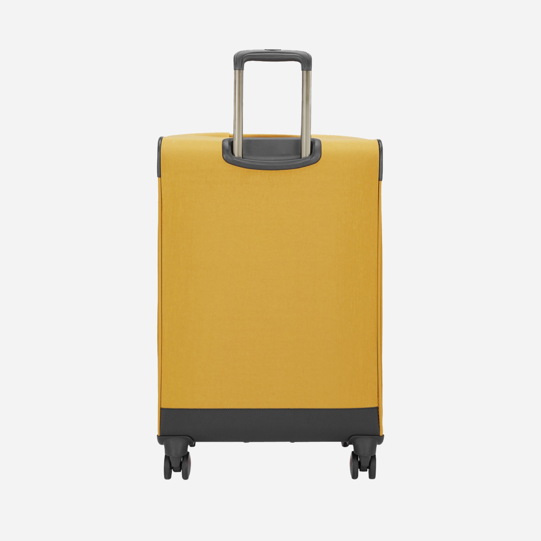 Safari Duvet Yellow Trolley Bag with Dual Wheels & TSA lock