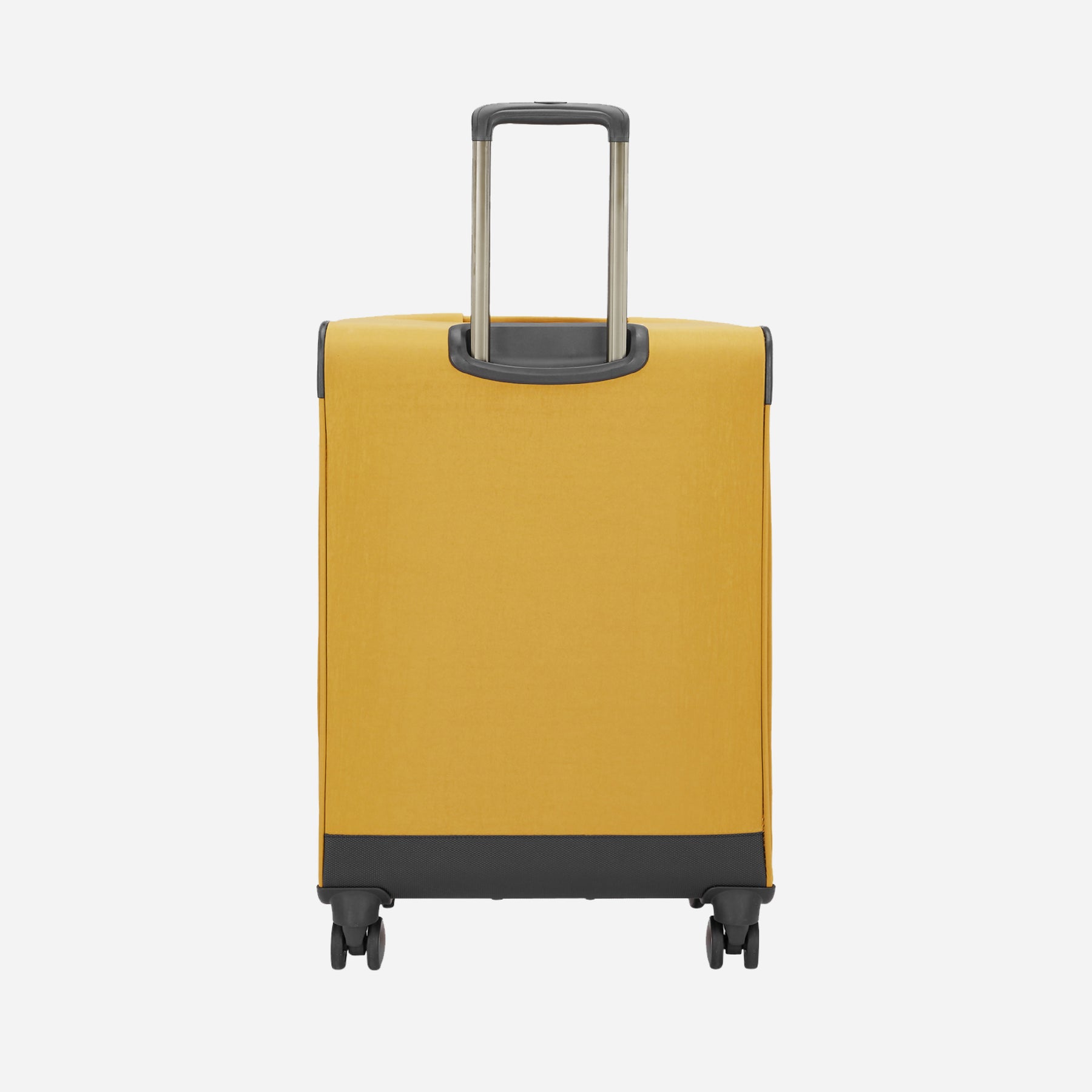 Safari Duvet Yellow Trolley Bag with Dual Wheels & TSA lock