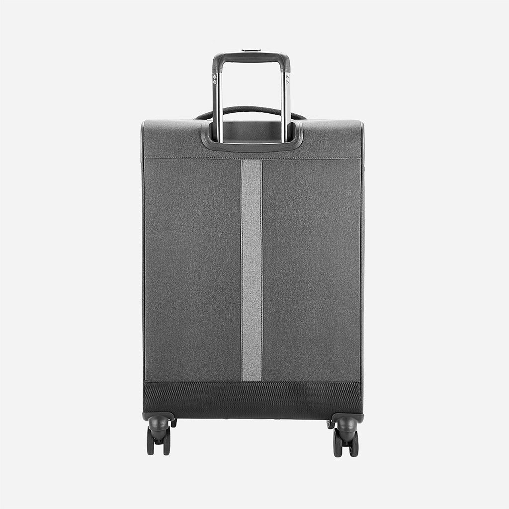 Safari Harmony Grey Trolley Bag with Dual Wheels & TSA Lock