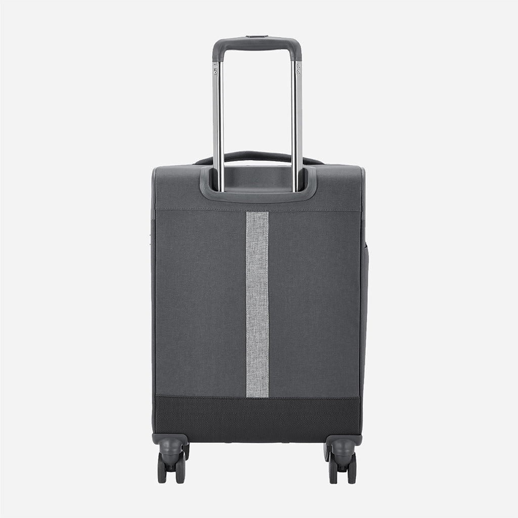 Safari Harmony Grey Trolley Bag with Dual Wheels & TSA Lock