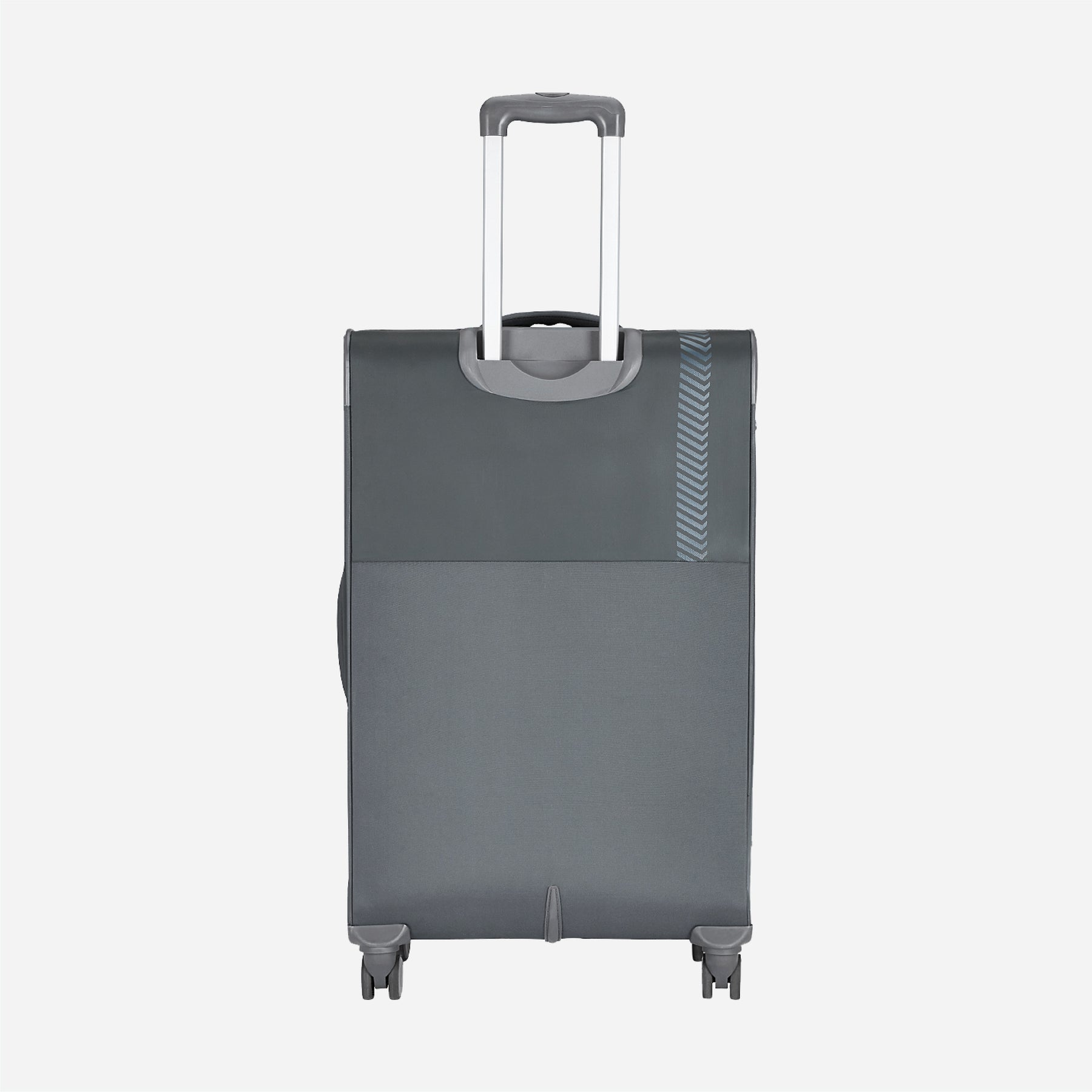 Safari Jetsetter Grey Trolley Bag with Anti Theft Zipper,TSA lock and Dual Wheels
