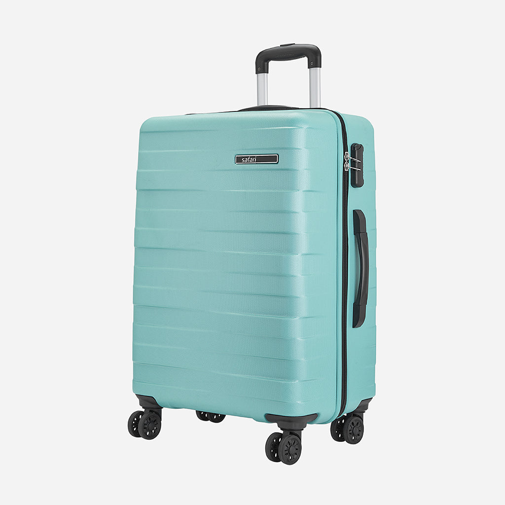 Safari Mint Spearmint Trolley Bag with Dual Wheels