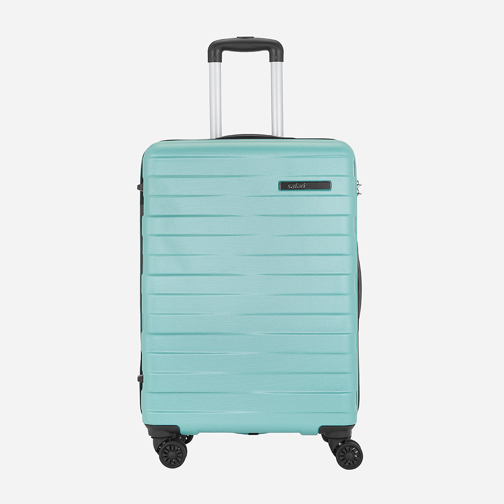 Safari Mint Spearmint Trolley Bag with Dual Wheels