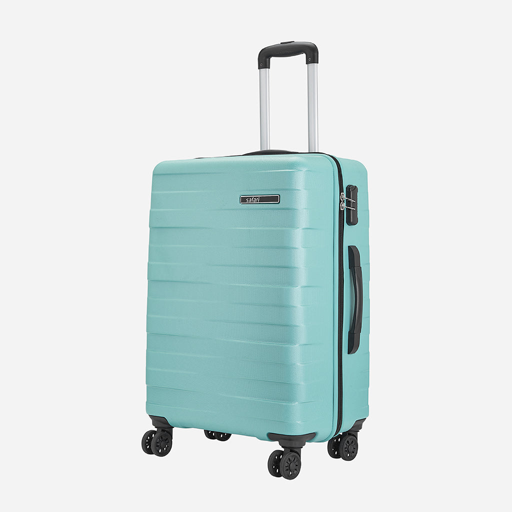 Safari Mint Spearmint Trolley Bag with Dual Wheels