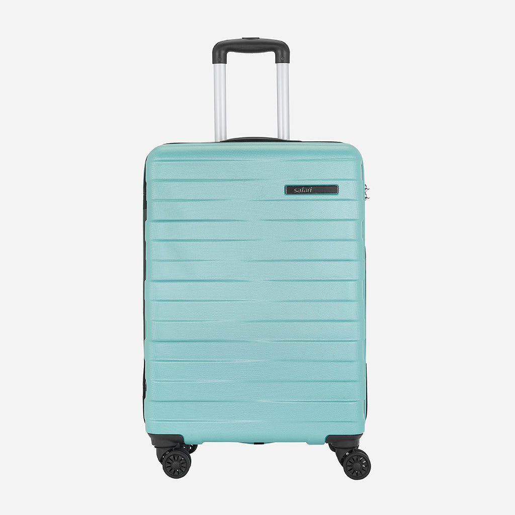 Safari Mint Spearmint Trolley Bag with Dual Wheels