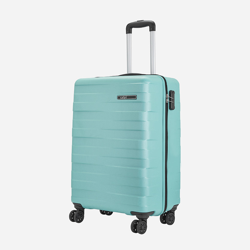 Safari Mint Spearmint Trolley Bag with Dual Wheels