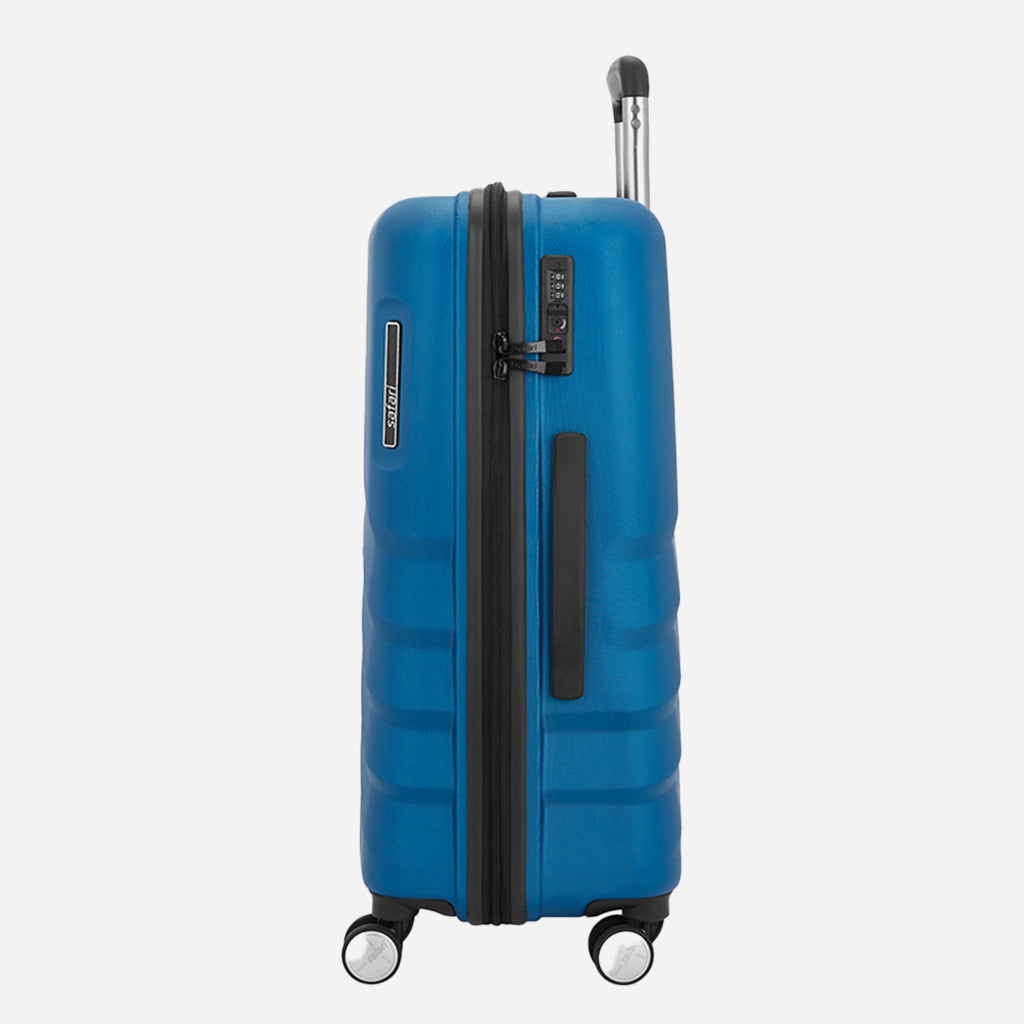 Safari Polaris Electric Blue Trolley Bag with TSA Lock