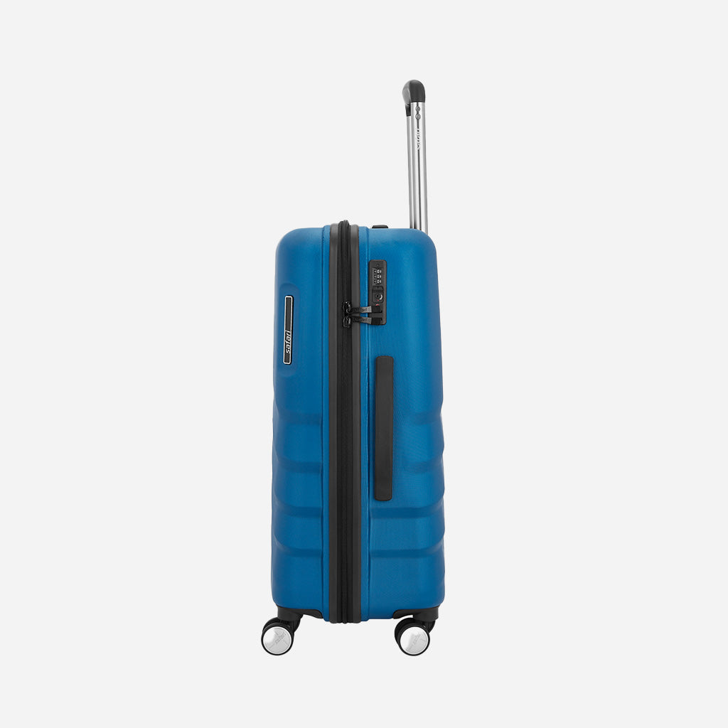 Safari Polaris Electric Blue Trolley Bag with TSA Lock