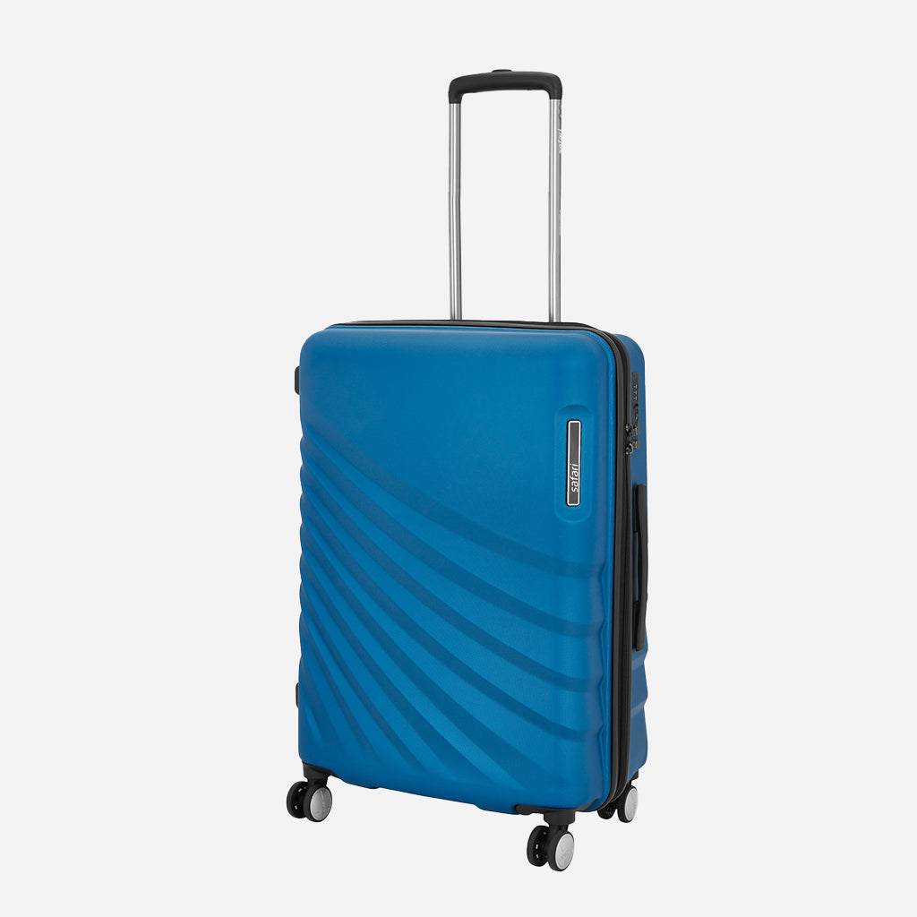 Buy Safari Polaris 55/65/77 cm Electric Blue Trolley Bag