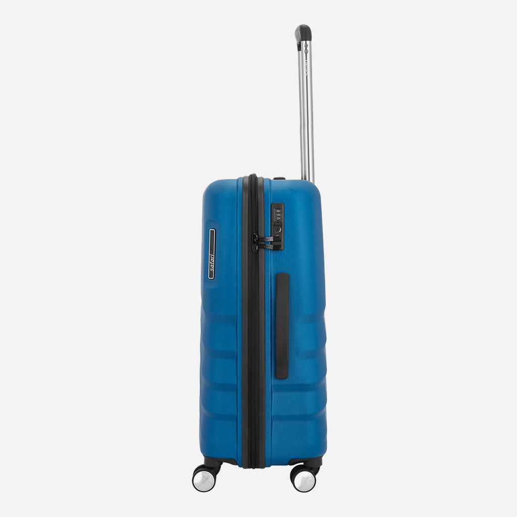 Safari Polaris Electric Blue Trolley Bag with TSA Lock