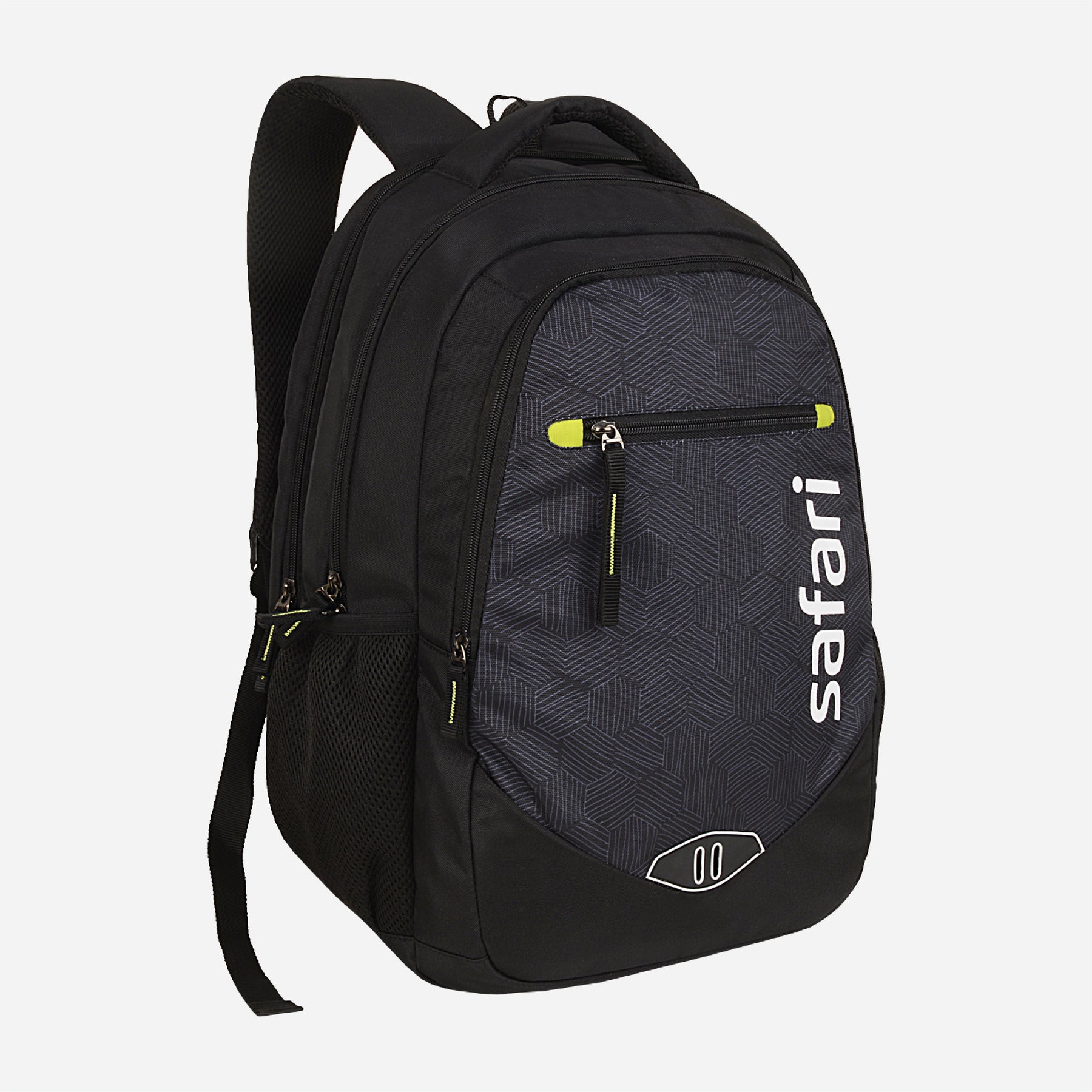 Safari Tribe 30L Black Laptop Backpack with Laptop Sleeve & Easy Acces Pockets