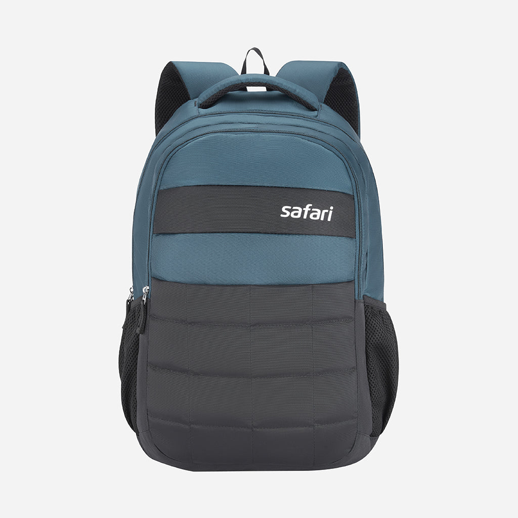 Safari Zoro 34L Blue Laptop Backpack with Laptop Sleeve & Easy Access Pockets