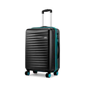 Safari Salute Thyme Green and Black Trolley Bag with TSA lock and Dual Wheels