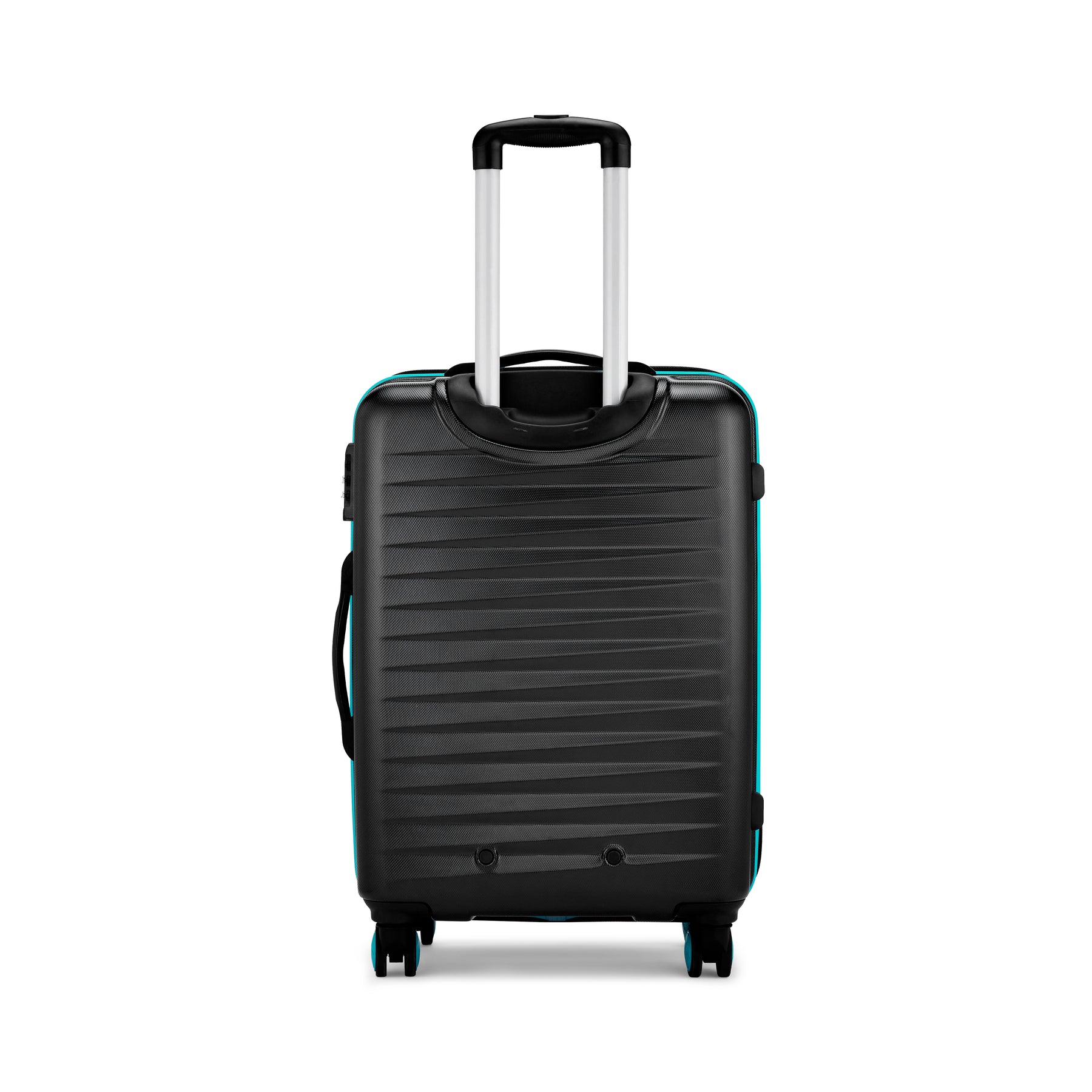 Safari Salute Thyme Green and Black Trolley Bag with TSA lock and Dual Wheels