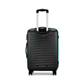 Safari Salute Thyme Green and Black Trolley Bag with TSA lock and Dual Wheels