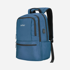 Safari Chase 112 31.9L Laptop Backpack with Laptop Sleeve & USB Charging Port