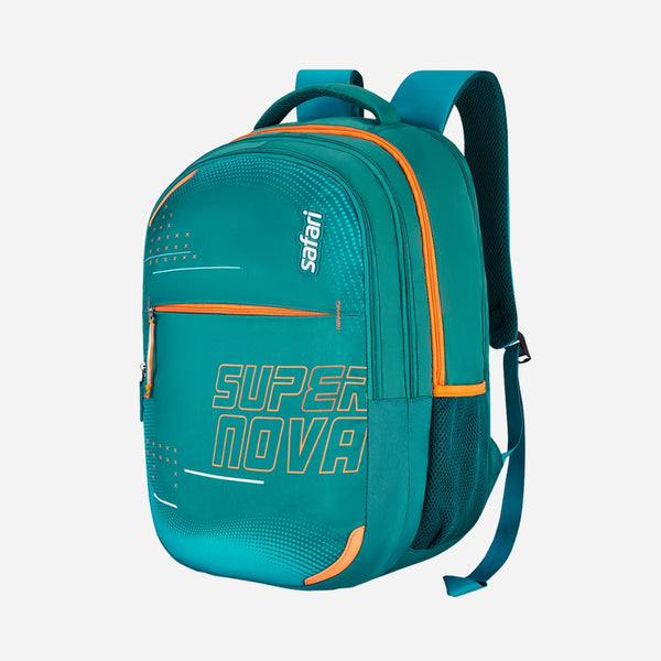 Safari Mega 14 43L Teal School Backpack with with Easy Access Pockets