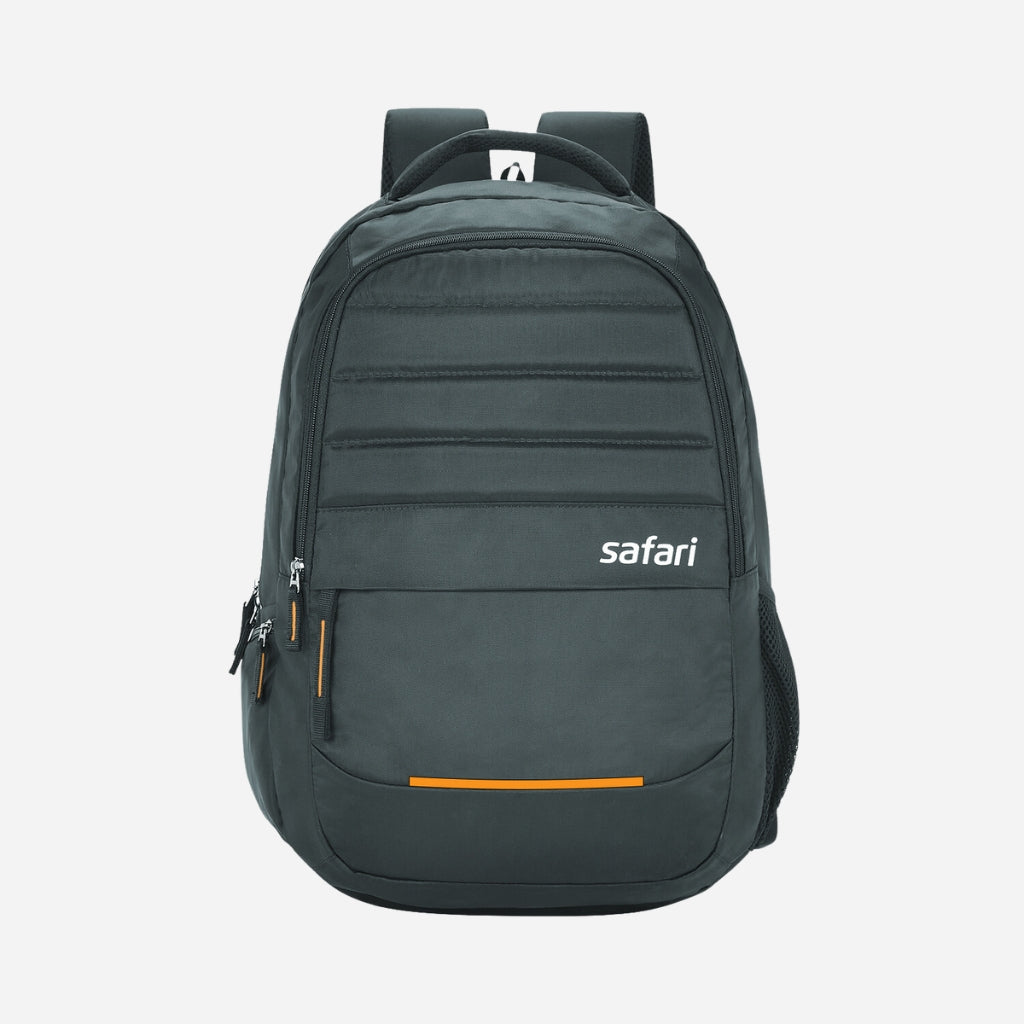 Safari Chase 108 Superior 27.4L Grey Laptop Backpack with Raincover