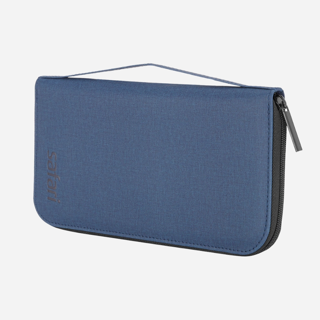 Safari Passport wallet - Blue