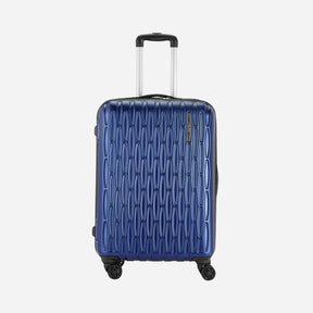 Safari Whirl 4W Midnight Blue Trolley Bag with Dual Wheels