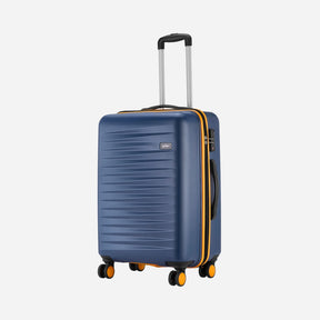 Safari Defender Graphic Blue Trolley Bag with TSA lock and Dual Wheels