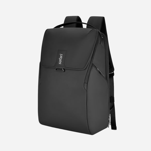 Safari Enigma 16L Black Formal Backpack with Laptop Sleeve