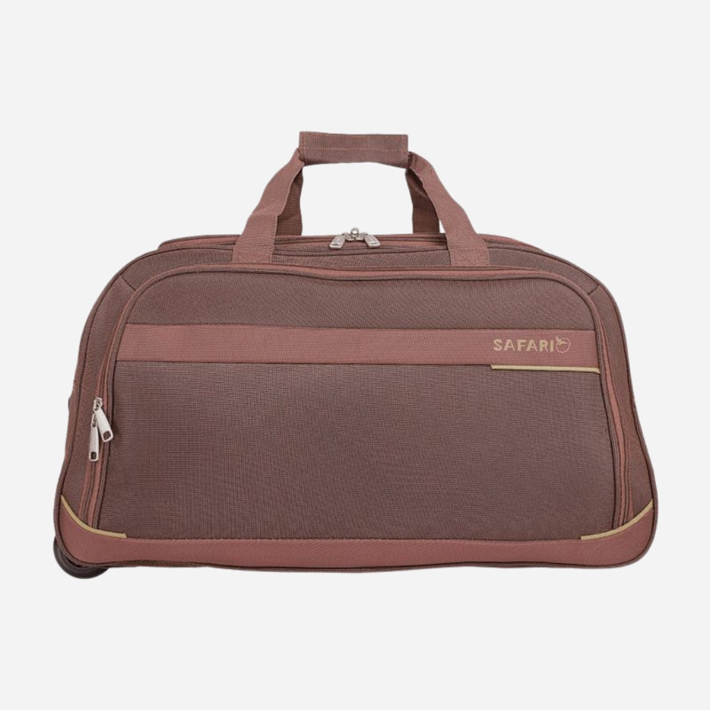 Brown Safari Celsius Superior 67 Rolling Duffle With Wheels