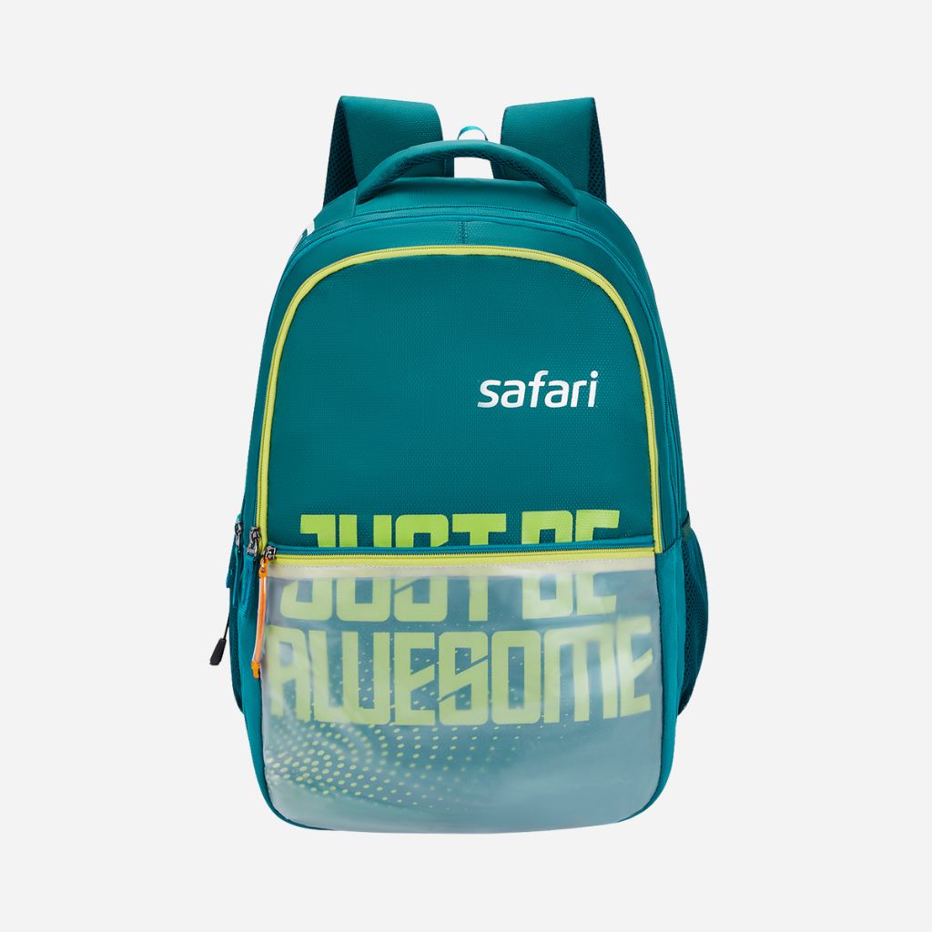 Safari Mega 11 43L Teal School Backpack with with Easy Access Pockets