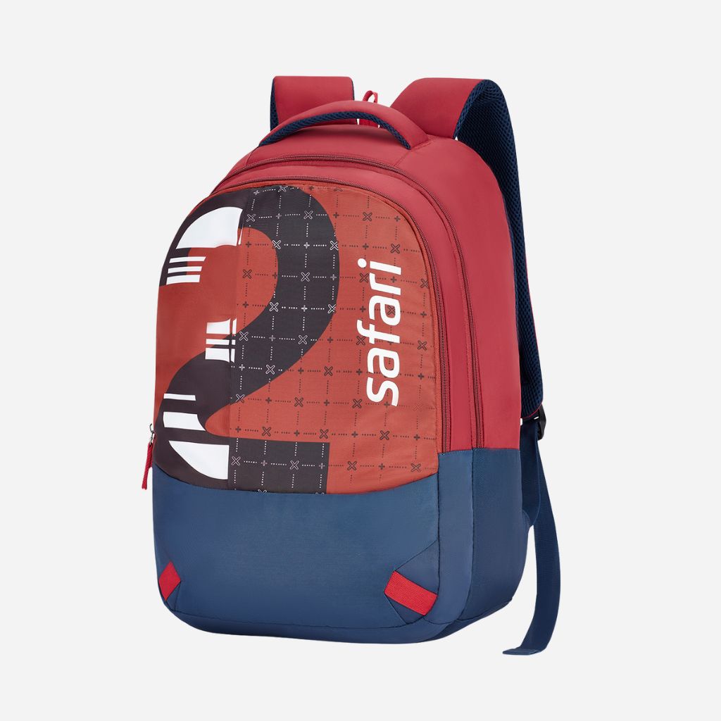 Buy Safari Duo 16 32L School Backpack Red Online